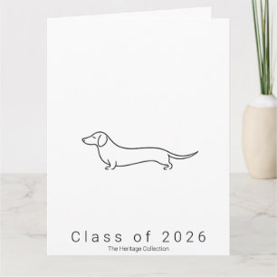 Grote Das Graduation Card Klas van 2026 Erfgoed Kaart