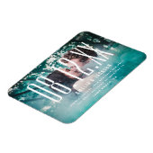 Grote datum, vetgedrukte typografie, sparen de Dat Magneet (Linkerzijde)