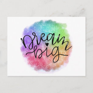 Grote de Droom van de Regenboog van de Waterverf Briefkaart