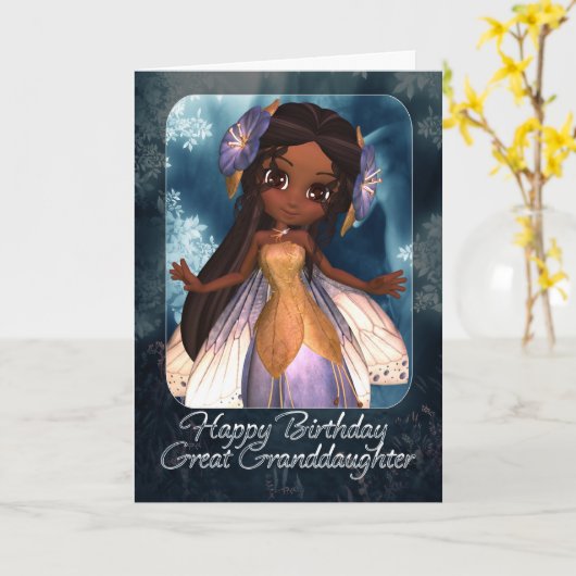 Grote - de Kaart van de Verjaardag van de (Gele Bloem)