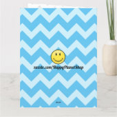 Grote Decade Marker Happy Birthday glimlachend Big Kaart (Achterkant)