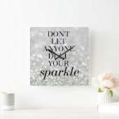 Grote decoratieve wandklok reservekaart (Huis)