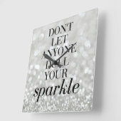 Grote decoratieve wandklok reservekaart (Hoek)