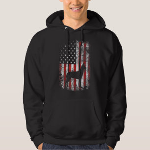 Grote Deen Amerikaanse vlag 4 juli USA Patriottisc Hoodie