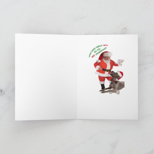 Grote Deen begreep geen mooie Kaarten (Binnen)