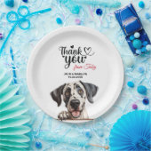 Grote Deen bruiloft dank u Papieren Bordje (Feest)