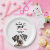 Grote Deen bruiloft dank u Papieren Bordje (Feest)