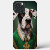 Grote Deen Dog in St. Patrick's Day Dress Case-Mate iPhone Case (Achterkant)