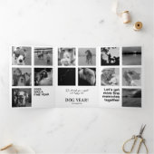 Grote Deen einde van het jaar kaarten (Binnen)