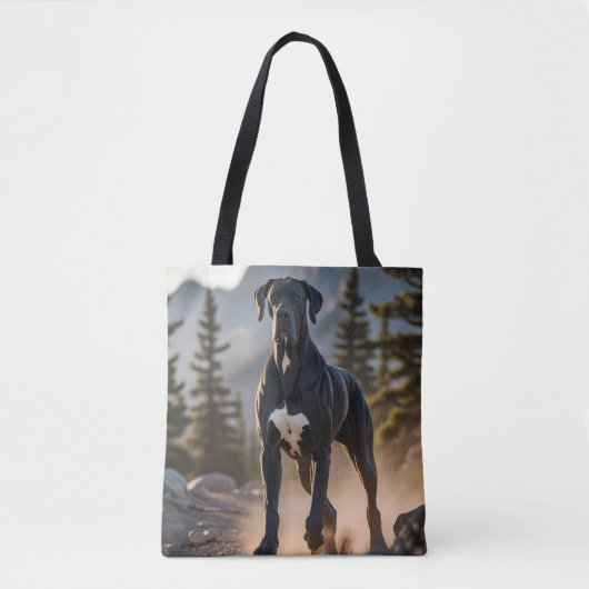 Grote Deen Elegante Schouder Canvas tas (Voorkant)