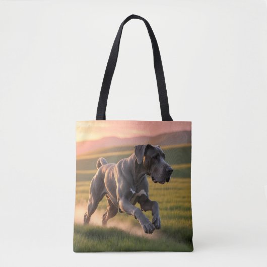 Grote Deen Elegante Schouder Canvas tas (Voorkant)