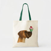 Grote Deen en Cupcake Tote Bag (Voorkant)