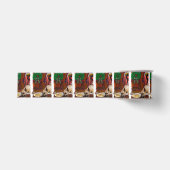 Grote Deen (Fawn) Kerstmis Grosgrain Lint (Voorkant)