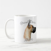 Grote Deen (fawn) Mam 2 Koffiemok (Links)