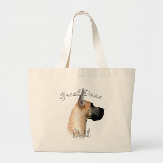 Grote Deen (fawn) Papa 2 Tote Bag (Voorkant)