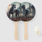 Grote Deen Halloween eng Handwaaier (Voorkant en achterkant)