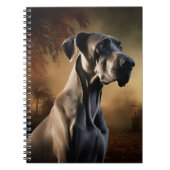 Grote Deen Halloween eng Notitieboek (Voorkant)