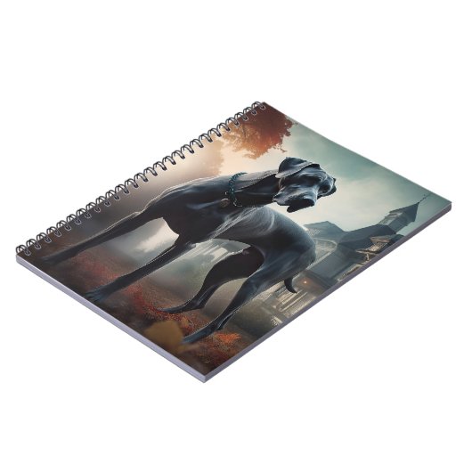 Grote Deen Halloween eng Notitieboek (Linkerzijde)