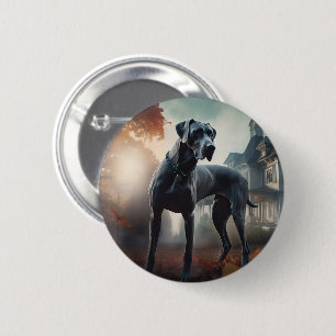 Grote Deen Halloween eng Ronde Button 5,7 Cm