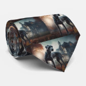 Grote Deen Halloween eng Stropdas (Opgerold)