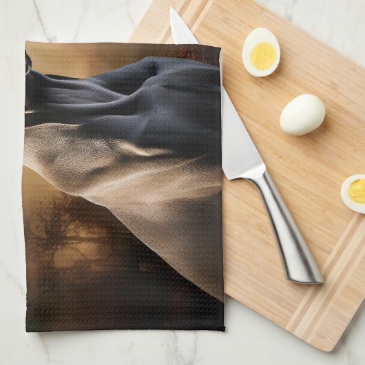 Grote Deen Halloween eng Theedoek (Quarter Fold)