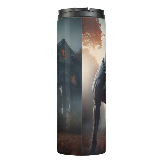 Grote Deen Halloween eng Thermosbeker (Achterkant)