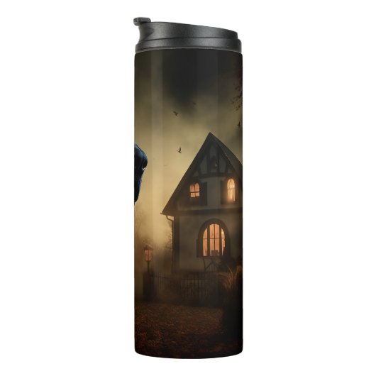 Grote Deen Halloween eng Thermosbeker (Geroteerd rechts)