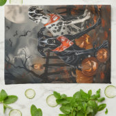 Grote Deen Halloween Spooky Theedoek (Gevouwen)