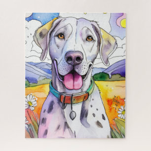 Grote Deen Hond Jigsaw Puzzel