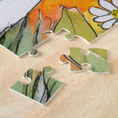 Grote Deen Hond Jigsaw Puzzel (Zijkant)