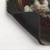 Grote Deen Hond Kerstfeest Muismat (Hoek)