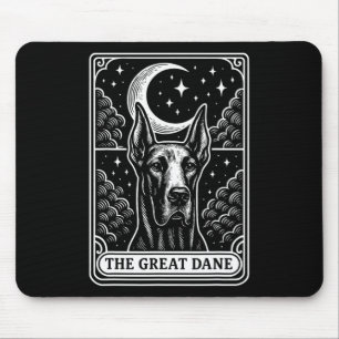 Grote Deen Hond Mama Tarot Kaart Crescent Moo Muismat
