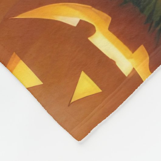 Grote Deen Honden Pompoen Halloween Grappig Fleece Deken (Hoek)