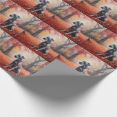 Grote Deen in Herfst laat Herfst inspireren Cadeaupapier (Hoek)