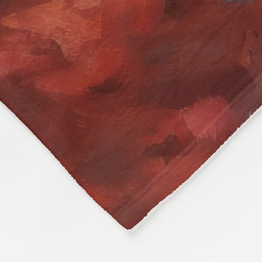 Grote Deen in Herfst laat Herfst inspireren Fleece Deken (Hoek)