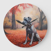 Grote Deen in Herfst laat Herfst inspireren Grote Klok (Voorkant)