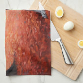 Grote Deen in Herfst laat Herfst inspireren Theedoek (Quarter Fold)