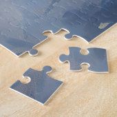 Grote Deen Kerstmis Feestelijk Seizoen Legpuzzel (Zijkant)