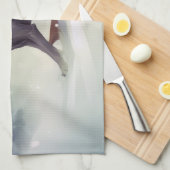 Grote Deen Kerstmis sneeuw winter Theedoek (Quarter Fold)