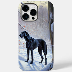 Grote Deen laat het sneeuwen Kerstmis Case-Mate iPhone 14 Pro Max Hoesje