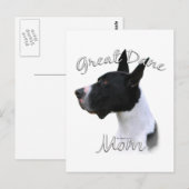 Grote Deen (mantel) Mam 2 Briefkaart (Voorkant / Achterkant)