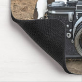 Grote Deen met camera Muismat (Hoek)