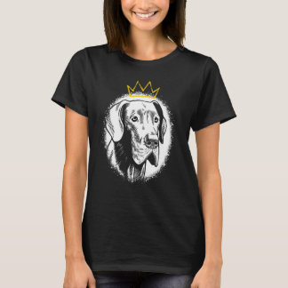 Grote Deen met kroon T-shirt