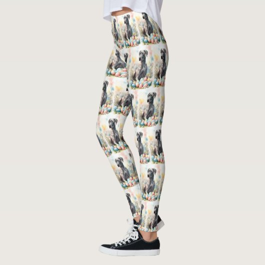 Grote Deen met paaseieren Leggings (Links)
