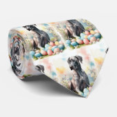 Grote Deen met paaseieren Stropdas (Opgerold)