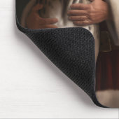 Grote Deen Met Sinterklaas Feestelijke Kerstmis Muismat (Hoek)