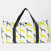 Grote Deen Monogramed Duffle Bag Plunjezak (Achterkant)