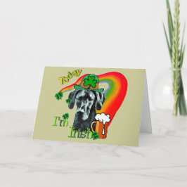 Grote Deen (onbewerkt) St Patricks Day Kaart