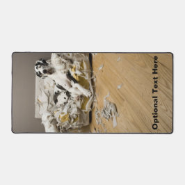 Grote Deen op gekauwde Sofa Desk Mat Pet Sitter