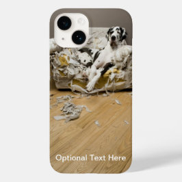 Grote Deen op Sofa iPhone 14 Barely There Hoesje